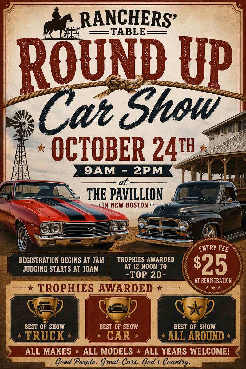 Roundup Car Show 2026