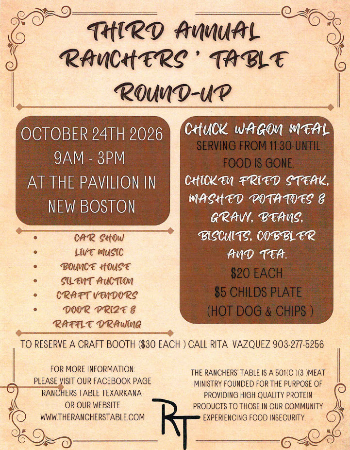 The Ranchers Table Roundup